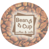 View Image 1 of 1 of Paperboard Coaster - Round - Full Colour