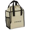 View Image 1 of 2 of Drawstring Lunch Cooler Tote