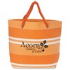 View Image 1 of 3 of Striped Beach Tote