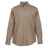View Image 1 of 2 of Nolan EZ-Care Blended Twill Shirt - Men's - Closeout