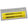 View Image 1 of 2 of Reflective Stickers - Rectangle