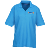 View Image 1 of 2 of Soft Touch Pique Y-Placket Sport Shirt - Ladies' - Embroidered