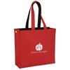 View Image 1 of 4 of Non-Woven Felt Snap Tote