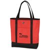 View Image 1 of 3 of Two-Tone Felt Tote - Closeout