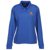 View Image 1 of 2 of Vansport Omega Solid Mesh LS Tech Polo - Ladies'