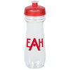 View Image 1 of 2 of Refresh Flared Water Bottle - 16 oz. - Clear