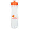 View Image 1 of 2 of Refresh Flared Water Bottle - 24 oz. - Clear