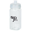 View Image 1 of 2 of PolySure Squared-Up Water Bottle - 16 oz. - Clear