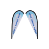 View Image 1 of 1 of Sail Sign - 6 feet - Two Sided - Replacement Graphic