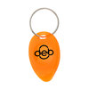 View Image 1 of 2 of Tear Drop Lottery Scratcher Key Tag - Translucent - Closeout