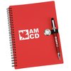 View Image 1 of 2 of Dina Notebook with Metal Pen - Closeout