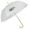 View Image 1 of 4 of Colour Pop Clear Domed Umbrella - 46" Arc