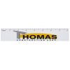 View Image 1 of 1 of Flat Flexible Magnet - Rectangle 1-1/2" x 8-1/4"