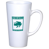 View Image 1 of 1 of Tall Latte Mug - 16 oz. - White