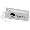View Image 1 of 3 of Aluminum Luggage Tag - Closeout