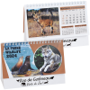View Image 1 of 4 of Wildlife Desk Calendar - French/English
