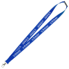 View Image 1 of 3 of Lanyard with Metal Lobster Clip - 3/4"