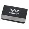 View Image 1 of 2 of Leather Magnetic Card Holder - 24 hr