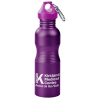 View Image 1 of 2 of Clipper Wide Mouth Stainless Steel Water Bottle - 25 oz. - 24 hr
