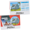 View Image 1 of 5 of Scenic Canada Desk Calendar - French/English