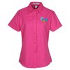 View Image 1 of 2 of Coal Harbour Easy Care Short Sleeve Dress Shirt - Ladies'