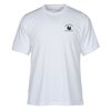 View Image 1 of 2 of Double Mesh Moisture Wicking Tee - Men's - White