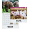 View Image 1 of 2 of The Old Farmer's Almanac Calendar - Baby Animals -Spiral