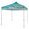 View Image 1 of 4 of Standard 10' Event Tent - Full Colour