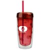 View Image 1 of 2 of Cyclone Tumbler with Straw - 16 oz.