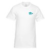 View Image 1 of 2 of Fruit of the Loom Tagless HD Lofteez T-Shirt-Screen-White