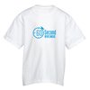 View Image 1 of 2 of Fruit of the Loom Tagless HD Lofteez T-Youth-Screen-White