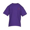 View Image 1 of 3 of Fruit of the Loom Tagless HD Lofteez T - Youth - Embroidered - Colours