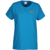 View Image 1 of 2 of Gildan Ultra Cotton T-Shirt - Ladies' - Embroidered - Colours