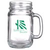 View the Glass Drinking Jar - 16 oz.