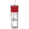 View Image 1 of 2 of Edge Tumbler with Straw - 22 oz.