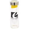 View Image 1 of 4 of Flavour It Glass Water Bottle 20 oz. - Silver