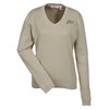View Image 1 of 2 of Greg Norman V-Neck Drop Needle Sweater - Ladies'