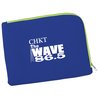 View Image 1 of 5 of Two-Tone Zippered Tablet Sleeve