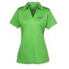 View Image 1 of 2 of Pro Team Heathered Performance Polo - Ladies'