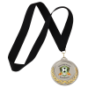 View Image 1 of 1 of Victory Medal - Black Ribbon