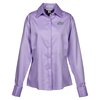 View Image 1 of 3 of Refine Wrinkle Free Royal Oxford Dobby Shirt - Ladies'