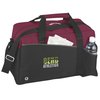 View Image 1 of 4 of Two-Tone Duffel Bag - Embroidered