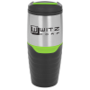 View Image 1 of 2 of Colour Accent Stainless Travel Tumbler - 16 oz.