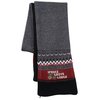 View Image 1 of 1 of Chevron Scarf with Zippered Pocket