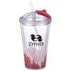 View Image 1 of 3 of Soundwave Dome Top Tumbler - 16 oz. - Closeout