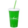 View Image 1 of 2 of Reusable Party Tumbler with Straw - Closeout