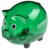 View Image 1 of 4 of Piggy Bank - Translucent
