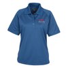 View Image 1 of 3 of Palmetto Saddle Shoulder Wicking Polo - Ladies'