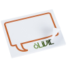 View Image 1 of 3 of Souvenir Designer Sticky Note - 3” x 4” - Message Bubble - 50 Sheet