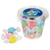 View Image 1 of 2 of Round Snack Pack - Assorted Salt Water Taffy